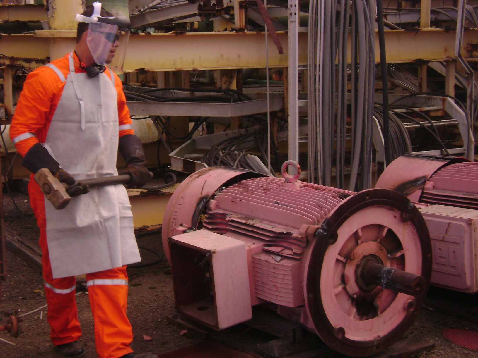 motor depois